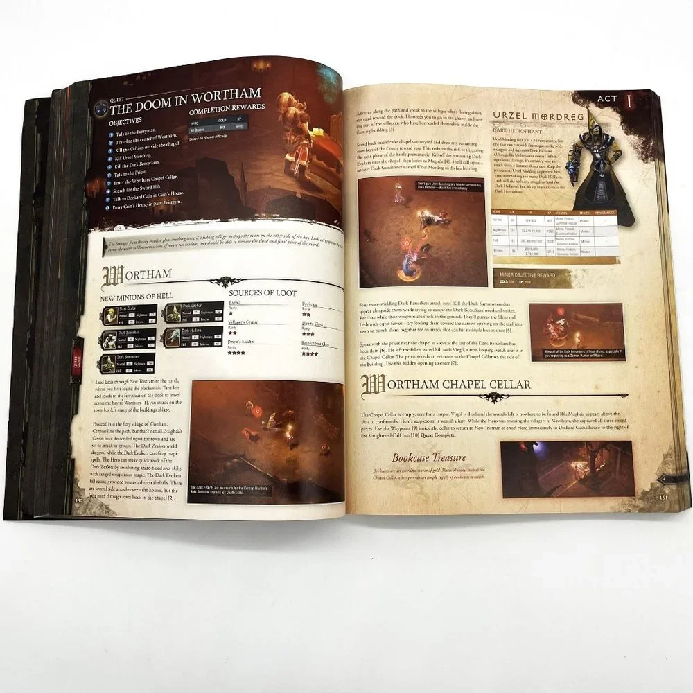 2012 Brady Games Diablo‎ 3 Ultimate Signature Series Video Game Fantasy Guide